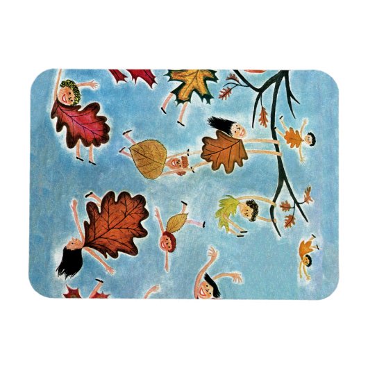 Leaf Kids Magnet (Horizontal)