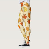 Leaf-Konzept: Muster für Autumn Symbol Leggings (Links)