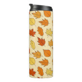 Leaf-Konzept: Muster für Autumn Symbol Thermosbecher (Nach rechts gedreht)