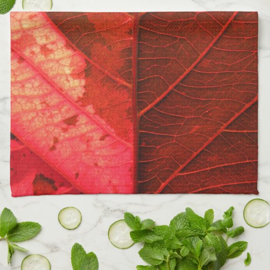 Leaf Küchentuch (Gefaltet)