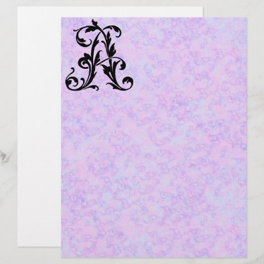 Leaf Letter A (Vorne/Hinten)