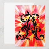 Leaf Letter A (Vorne/Hinten)