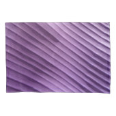Leaf Lila Diagonal Kissenbezug (Vorderseite-Links)