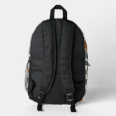 Leaf Loom Bedruckter Rucksack (Rückseite)