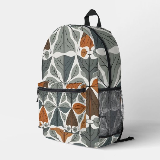 Leaf Loom Bedruckter Rucksack (Rückseitige Ecke Rechts)