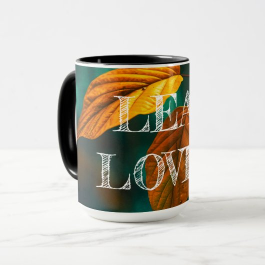 Leaf Lover Tasse (Vorderseite Links)