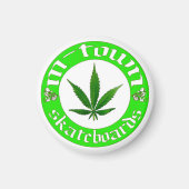 leaf magnet white (Vorne)