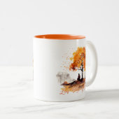 Leaf Me Alone Autumn Zweifarbige Tasse (VorderseiteRechts)