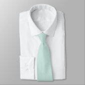 LEAF – Mintgrüne elegante Hochzeit-Krawatte Krawatte (Gebunden)