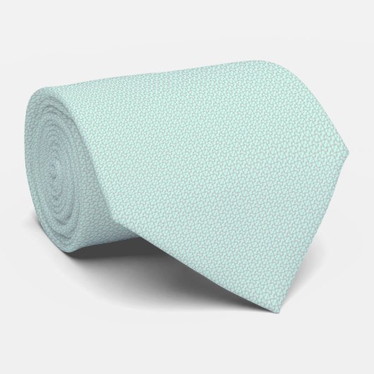 LEAF – Mintgrüne elegante Hochzeit-Krawatte Krawatte (Gerollt)