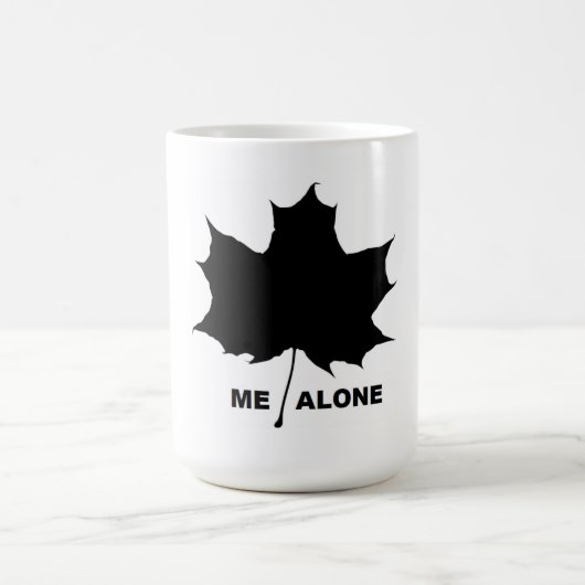 LEAF MIR ALLEIN KAFFEETASSE (Mittel)