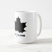 LEAF MIR ALLEIN KAFFEETASSE (VorderseiteRechts)