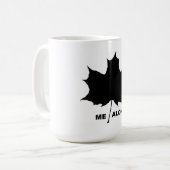LEAF MIR ALLEIN KAFFEETASSE (Vorderseite Links)