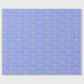 Leaf Motif Wrapping Paper Geschenkpapier (Flach)