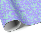 Leaf Motif Wrapping Paper Geschenkpapier (Rolleneckpunkt)