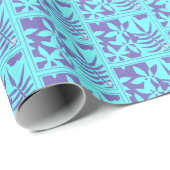 Leaf Motif Wrapping Paper Geschenkpapier (Rolleneckpunkt)