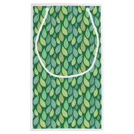 Leaf Muster Background Geschenktasche Kleine Geschenktüte