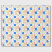 Leaf-Muster - Farben 02 Geschenkpapier (Flach)