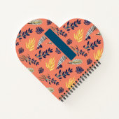 Leaf-Muster für Notebooks und Schreibpads Notizblock (Rückseite)