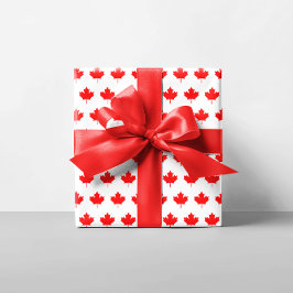 Leaf-Muster Geschenkpapier