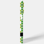 Leaf-Muster, grüne Blätter, Ihr Name Case-Mate iPhone Hülle (Rückseite / Rechts)
