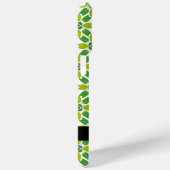 Leaf-Muster, grüne Blätter, Ihr Name Case-Mate iPhone Hülle (Rückseite / Rechts)