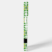 Leaf-Muster, grüne Blätter, Ihr Name Case-Mate iPhone Hülle (Rückseite / Rechts)