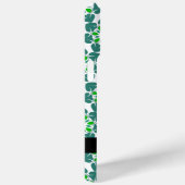 Leaf-Muster, grüne Blätter, Ihr Name Case-Mate iPhone Hülle (Rückseite / Rechts)