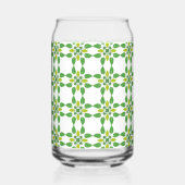 Leaf-Muster, grüne Blätter, Ihr Name Dosenglas (Links)