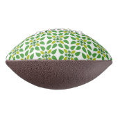 Leaf-Muster, grüne Blätter, Ihr Name Football (Gedreht 90)