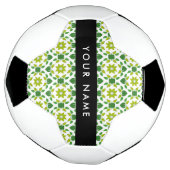 Leaf-Muster, grüne Blätter, Ihr Name Fußball (Gedreht)