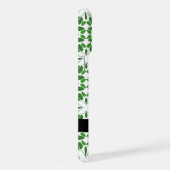 Leaf-Muster, grüne Blätter, Ihr Name iPhone Hülle (Rechte Seite)