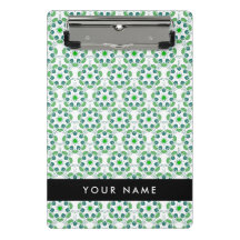 Leaf-Muster, grüne Blätter, Ihr Name