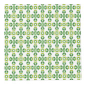 Leaf-Muster, grüne Blätter, Ihr Name Würfel (Rechts)