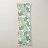 Leaf Muster Kissen (Rückseite (Vertikal))