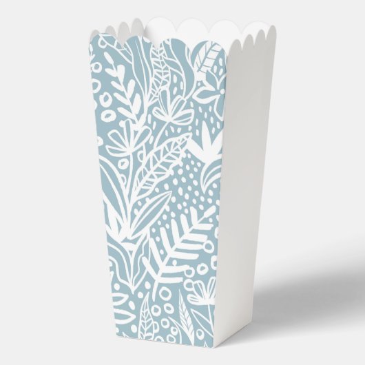 Leaf Muster Print Fevor Boxen Geschenkschachtel (Vorderseite)