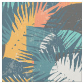 Leaf Muster Stoff (Nahaufnahme)