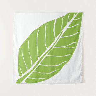 Leaf Natur Grüne Pflanze Natur Wandteppich