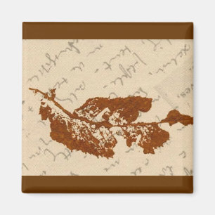 Leaf Nature Print Magnet