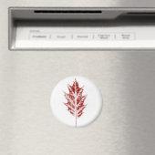 Leaf Nature Print Magnet (In Situ (Geschirrspüler))