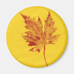 Leaf Nature Print Magnet