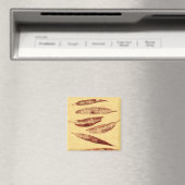 Leaf Nature Print Magnet (In Situ (Geschirrspüler))
