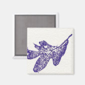 Leaf Nature Print Magnet (Vorderseite/Rückseite)