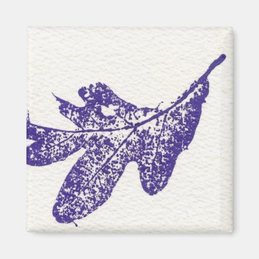 Leaf Nature Print Magnet (Vorne)