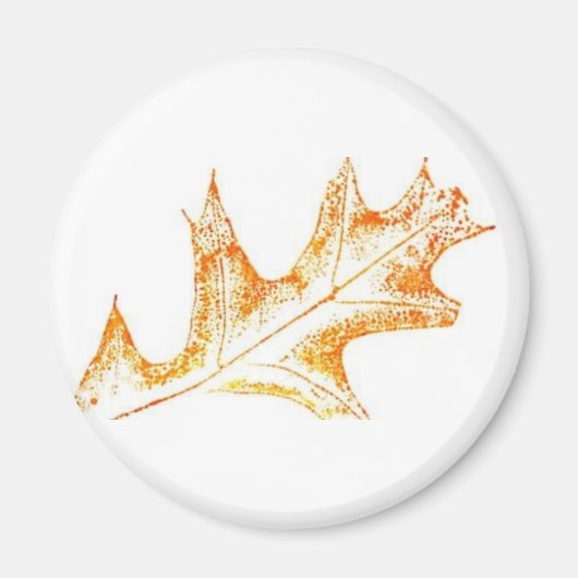 Leaf Nature Print Magnet (Vorne)