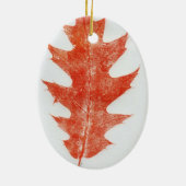 Leaf Nature Print Ornament (Hinten)