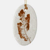 Leaf Nature Print Ornament (Rechts)