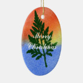 Leaf Nature Print Ornament (Rechts)