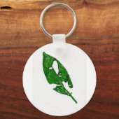 Leaf Nature Print Schlüsselanhänger (Vorderseite)