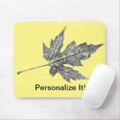 Leaf Nature Prints Mousepad (Mit Mouse)
